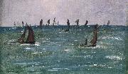 Edouard Manet Bateaux en Mer, Golfe de Gascogne Germany oil painting artist
